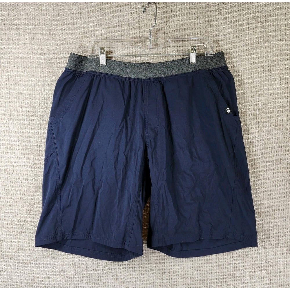 Outdoor Research Zendo Shorts Mens‎ XL Navy Blue Athletic Quick Dry Pull On EUC